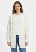 Cardigan long en maille torsadée | Réf. 3278