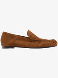 Mocassins froncés en croûte de cuir | Réf. 3091