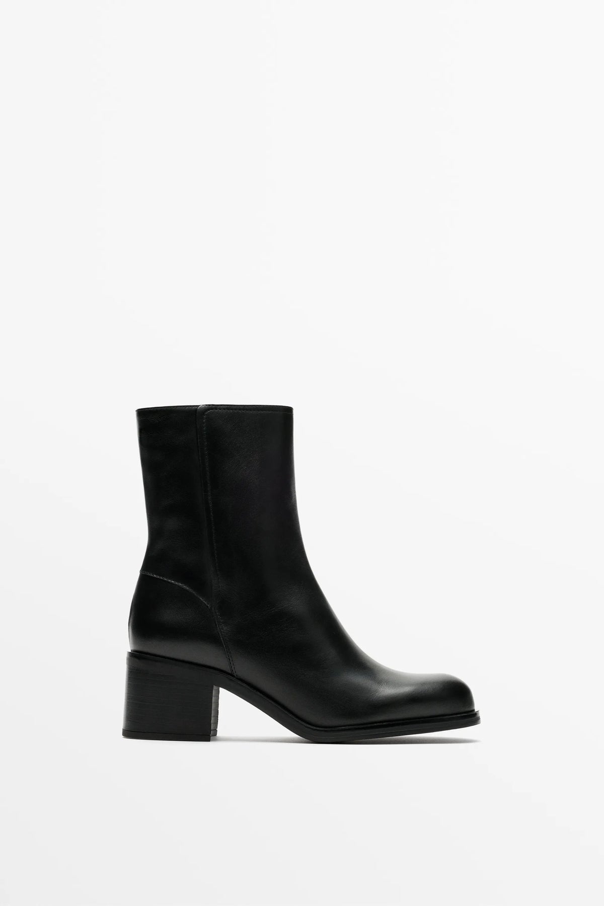 Bottines à talon en cuir | Réf. 3267