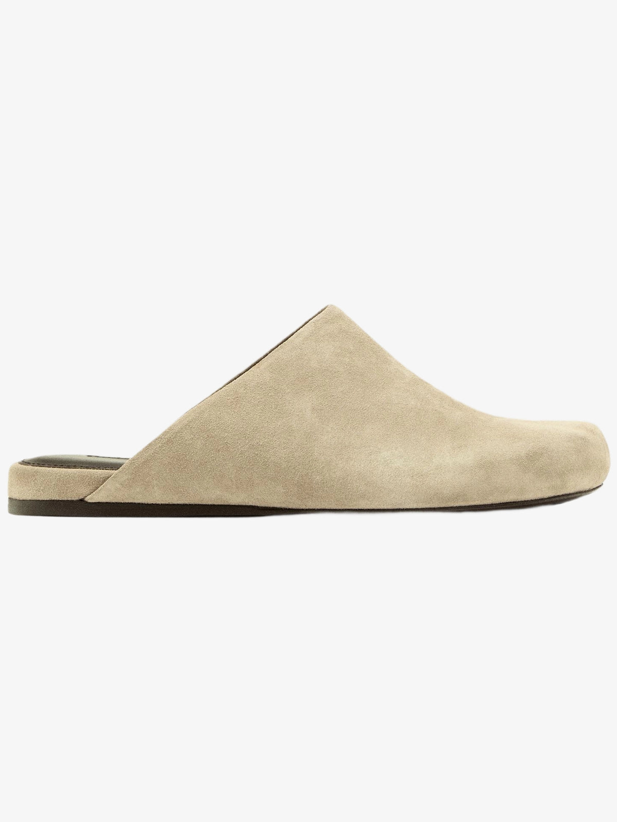 Sabots en Cuir Velours