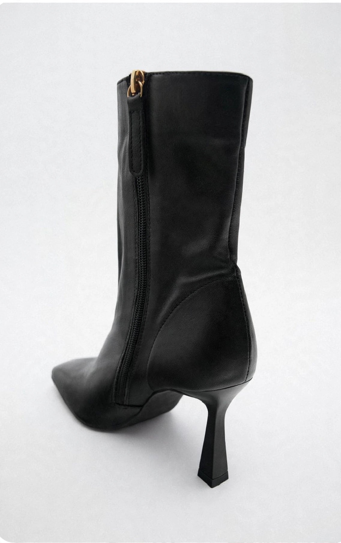 Bottines à talon en cuir | Réf. 3208