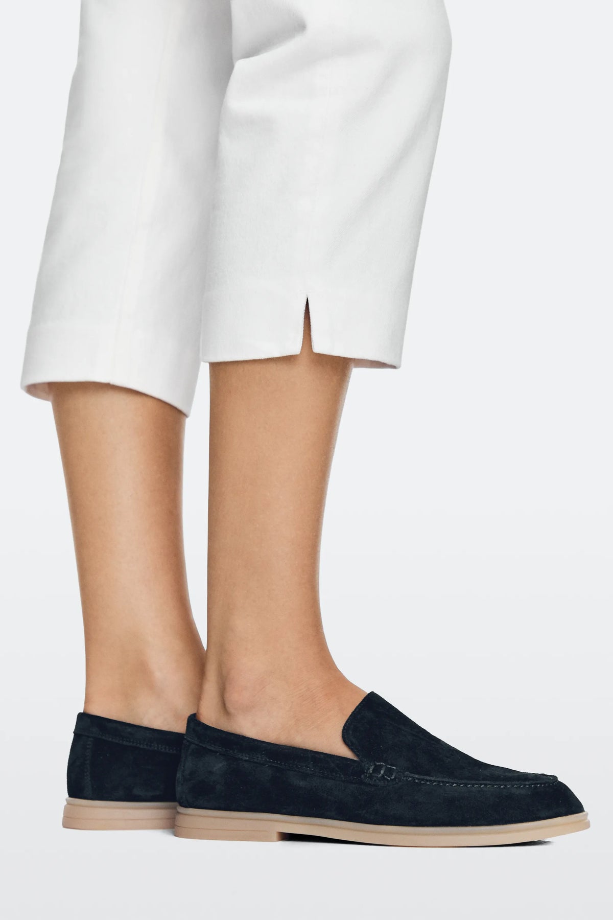 Mocassins en croûte de cuir | Réf. 3055