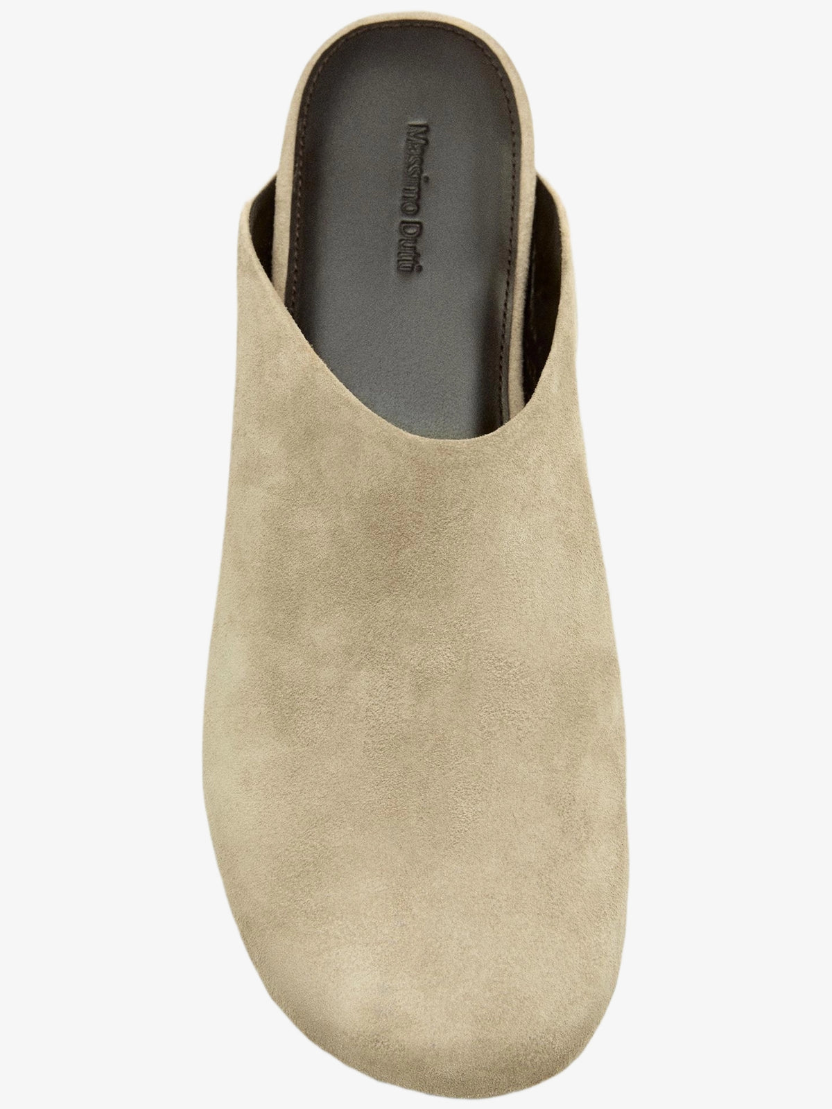 Sabots en Cuir Velours