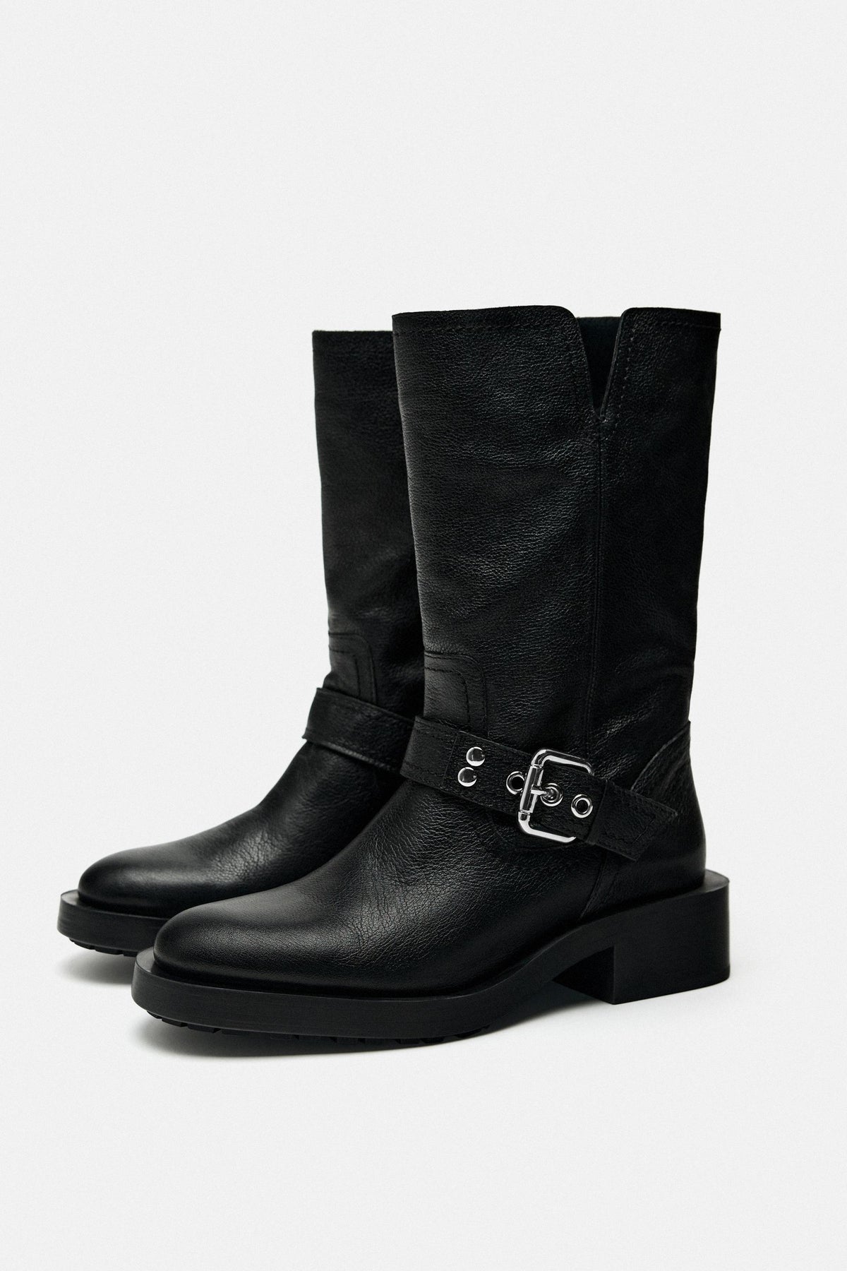 Bottes Biker à Boucle