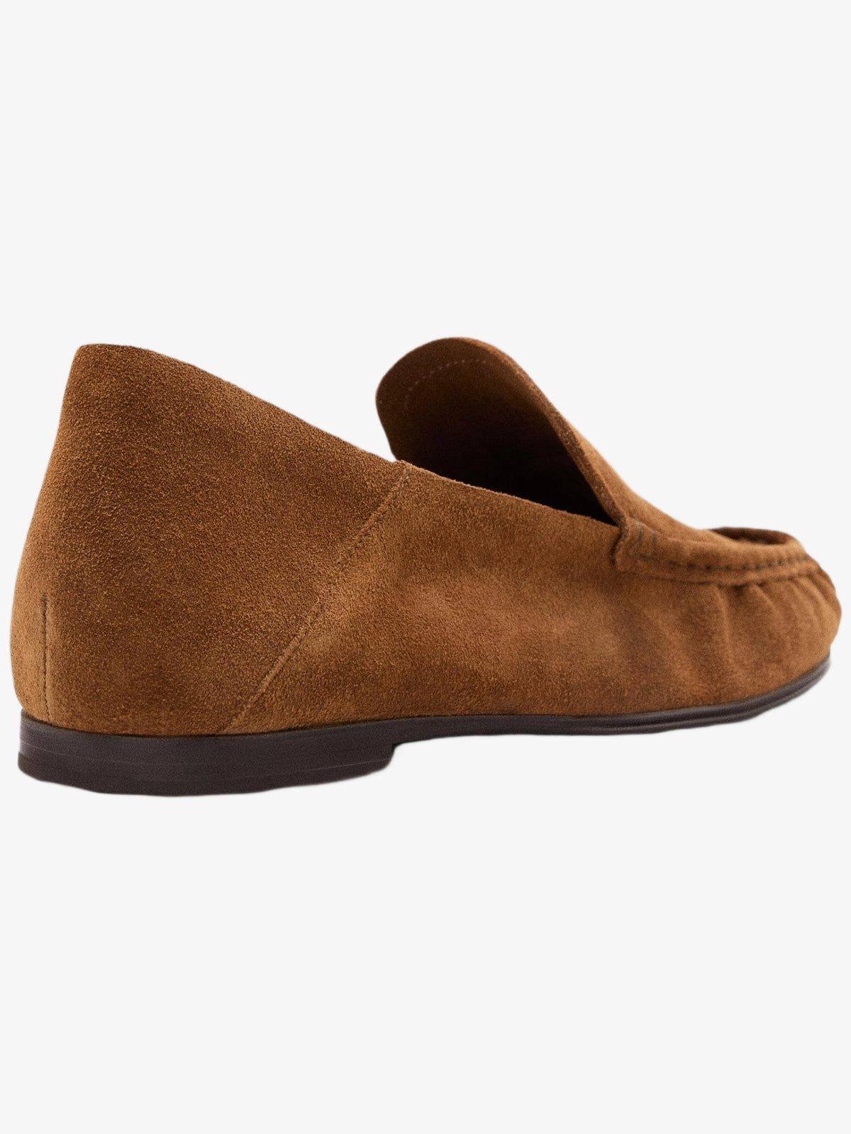 Mocassins froncés en croûte de cuir | Réf. 3091