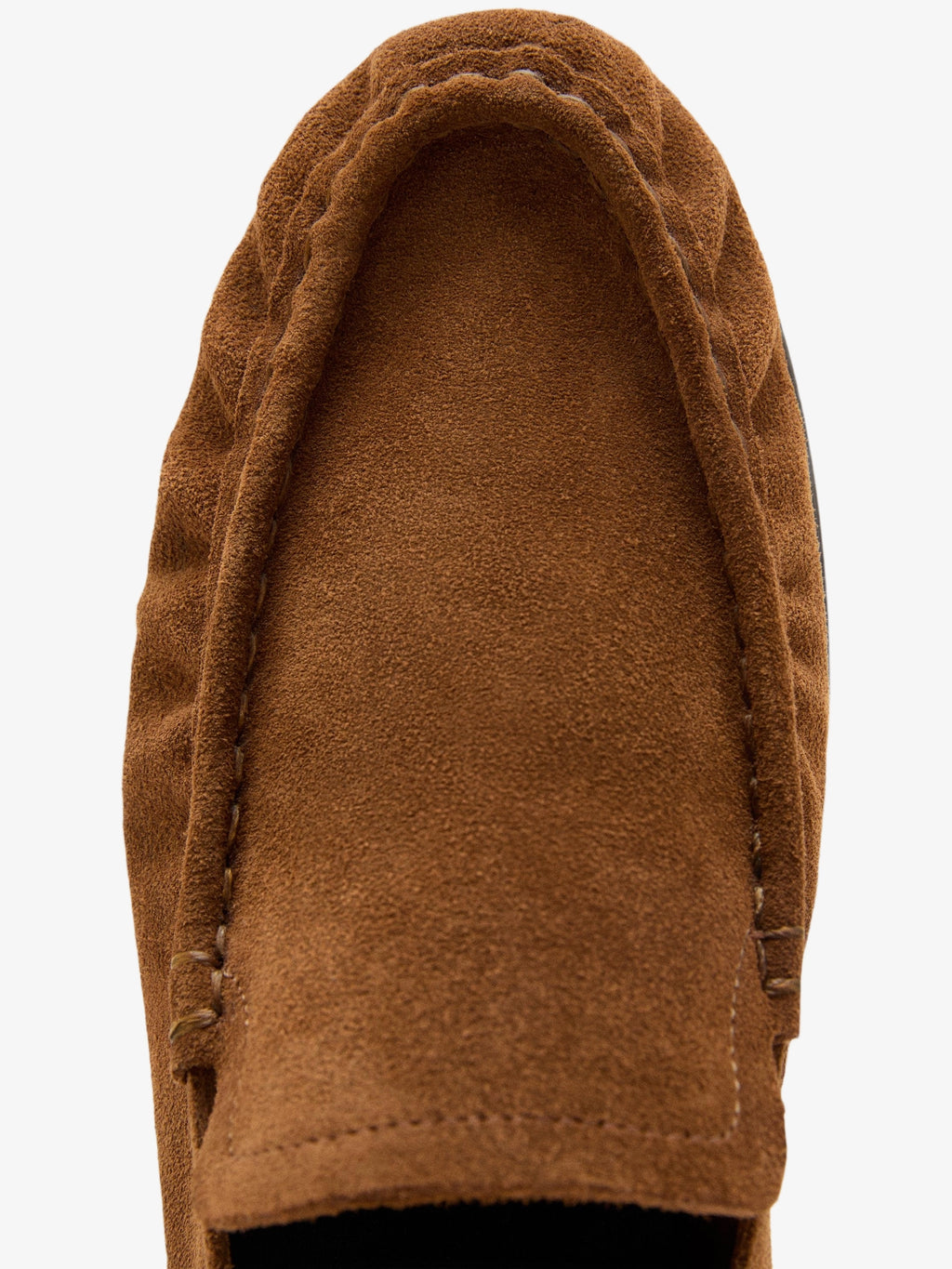 Mocassins froncés en croûte de cuir | Réf. 3091