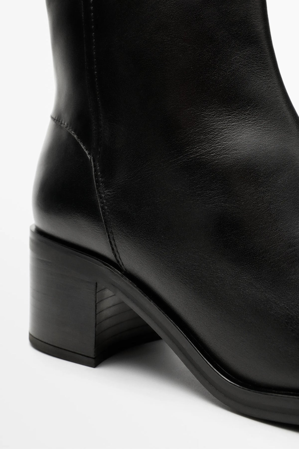 Bottines à talon en cuir | Réf. 3267