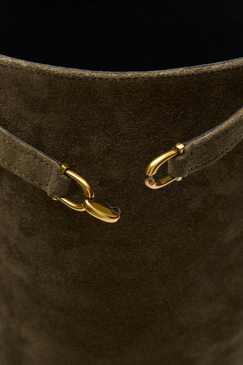 Bottes cavalières en croûte de cuir | Réf. 3219
