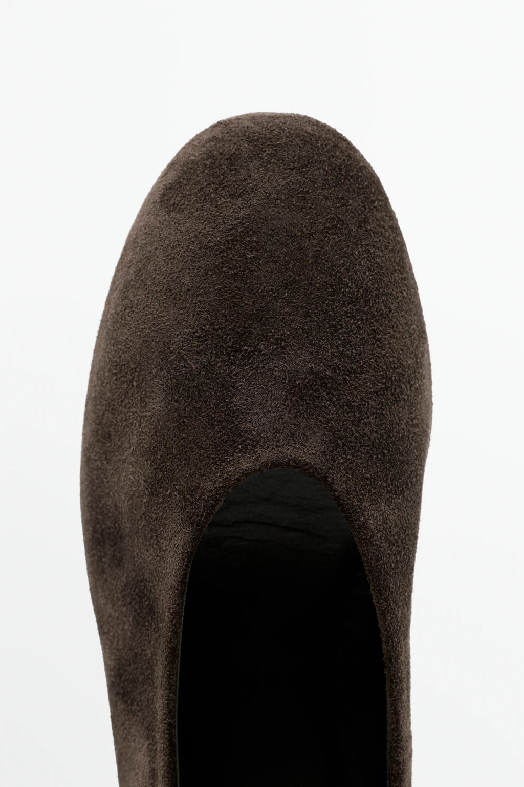 Ballerines à petit talon en croûte de cuir | Réf. 3238
