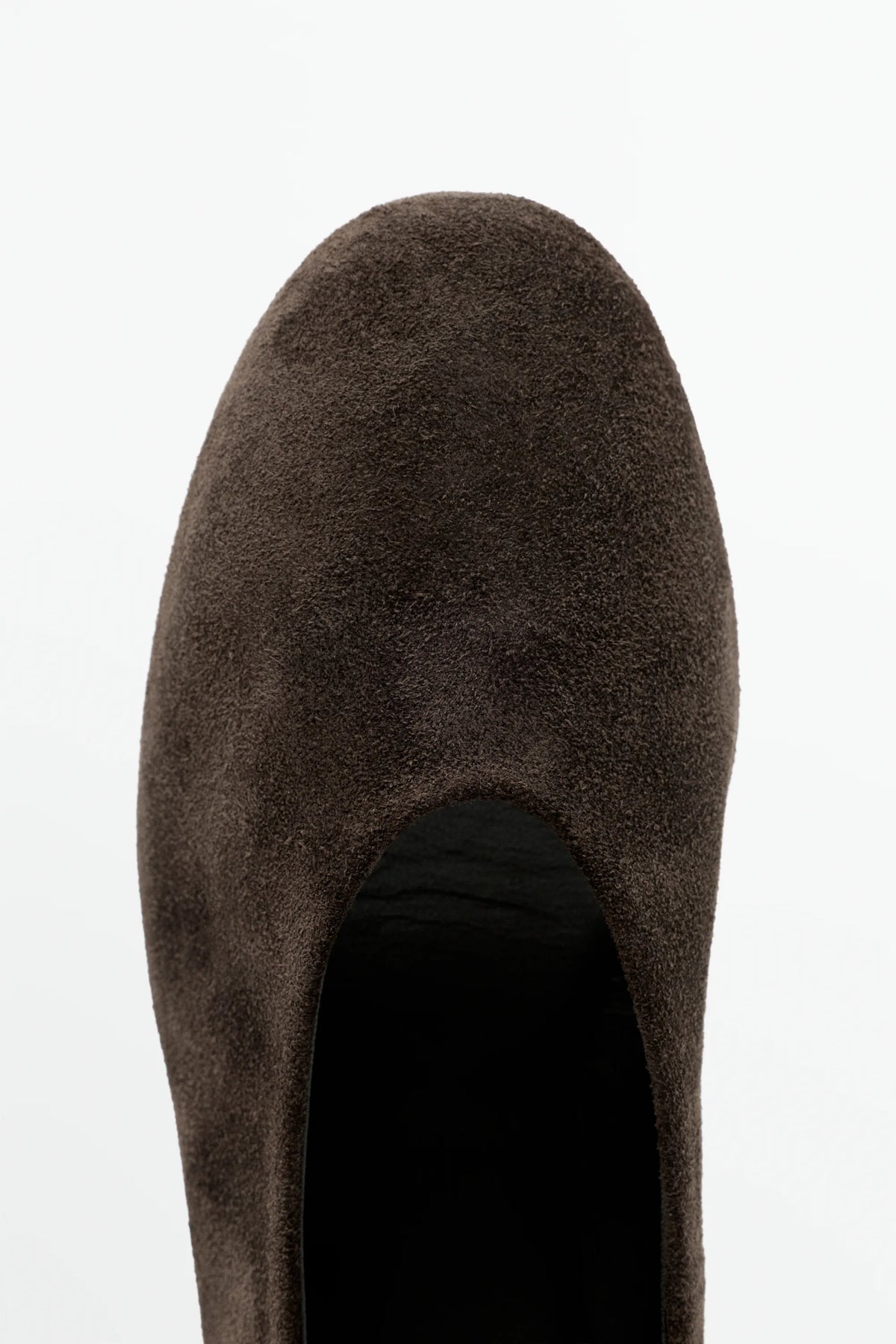 Ballerines à petit talon en croûte de cuir | Réf. 3238