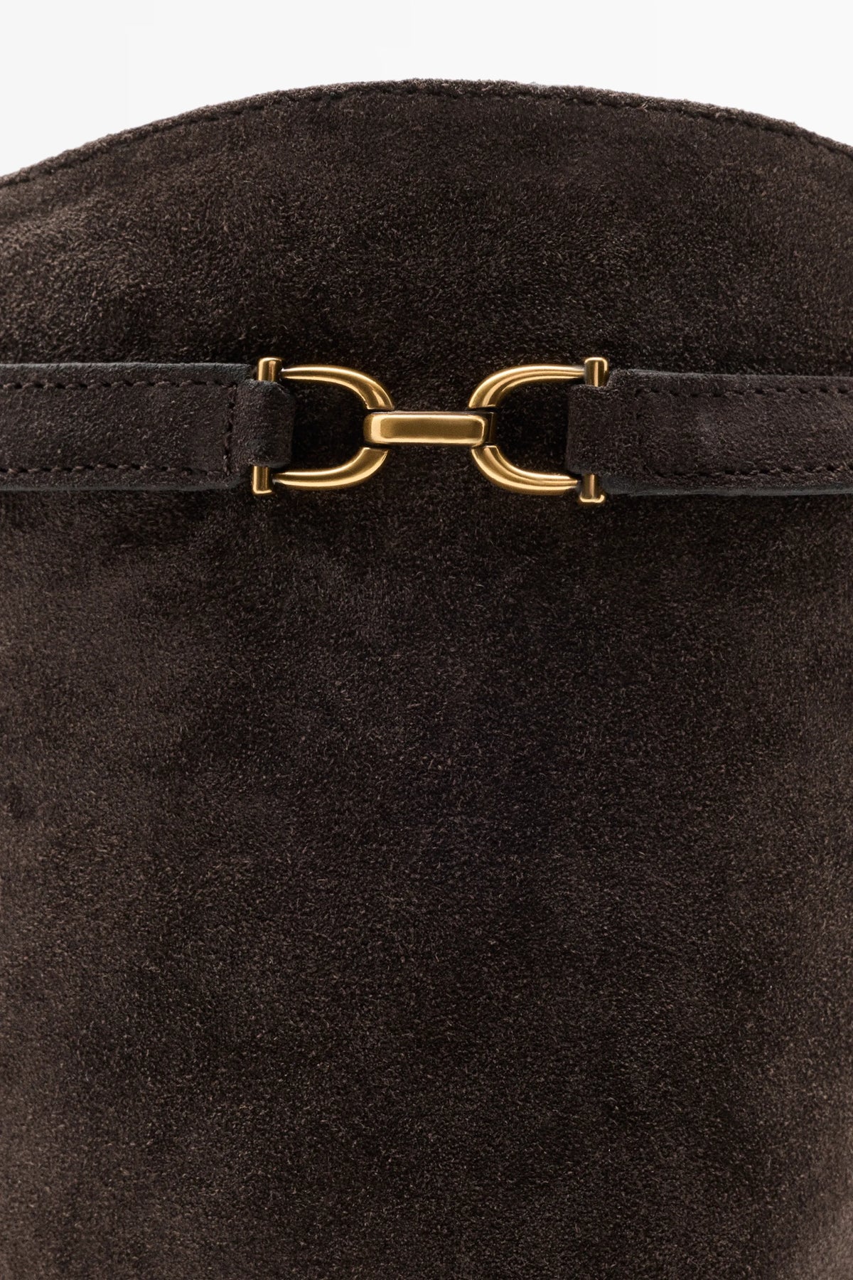 Bottes cavalières en croûte de cuir | Réf. 3107