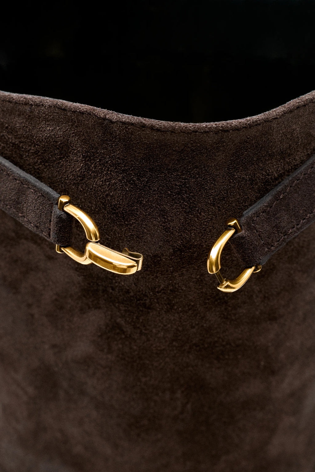Bottes cavalières en croûte de cuir | Réf. 3107